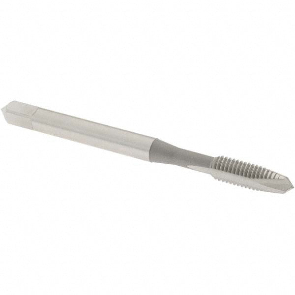OSG 1218800 Spiral Point Tap: #10-32 UNF, 2 Flutes, Plug Chamfer, HSS, Bright/Uncoated Coated
