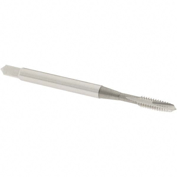 OSG 2003100 Spiral Point Tap: #4-40 UNC, 2 Flutes, Plug Chamfer, HSS, Bright/Uncoated Coated