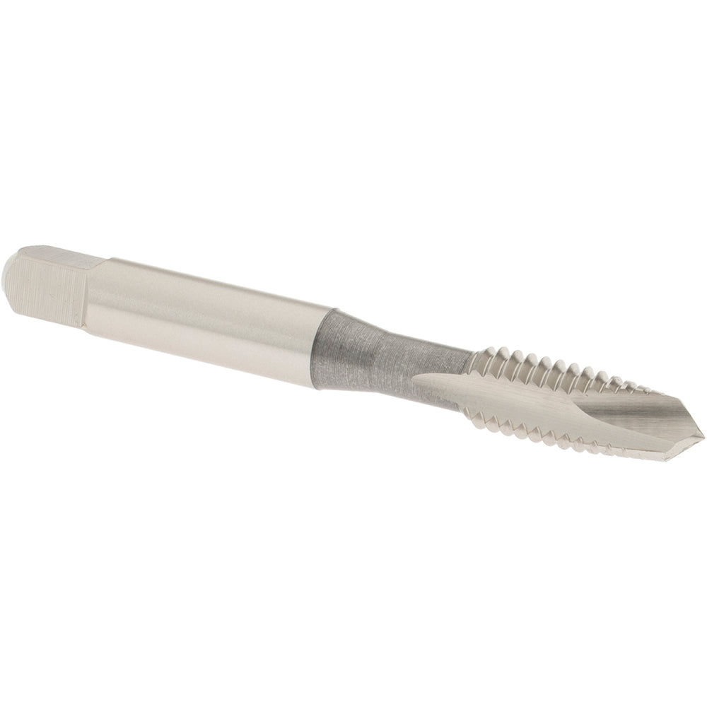 OSG 1220800 Spiral Point Tap: 5/16-18 UNC, 2 Flutes, Plug Chamfer, HSS, Bright/Uncoated Coated