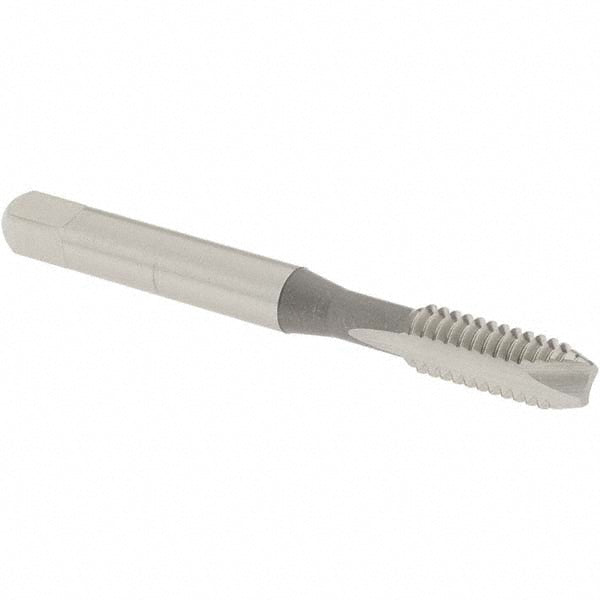 OSG 1230100 Spiral Point Tap: 1/4-20 UNC, 2 Flutes, Bottoming Chamfer, 3B Class of Fit, HSS, Bright/Uncoated Coated