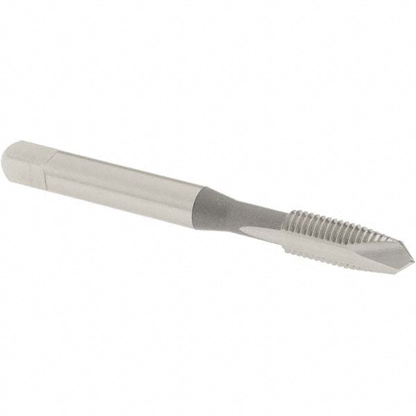 OSG 1235400 Spiral Point Tap: 1/4-28 UNF, 2 Flutes, Plug Chamfer, 2B Class of Fit, HSS, Bright/Uncoated Coated