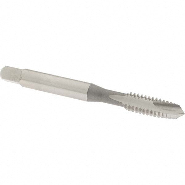 OSG 1240000 Spiral Point Tap: 1/4-20 UNC, 2 Flutes, Plug Chamfer, 2B Class of Fit, HSS, Bright/Uncoated Coated