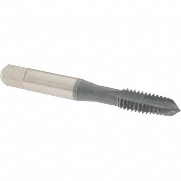 OSG 1241602 Spiral Point Tap: 3/8-16 UNC, 3 Flutes, Plug Chamfer, 2B Class of Fit, HSS, elektraLUBE Coated