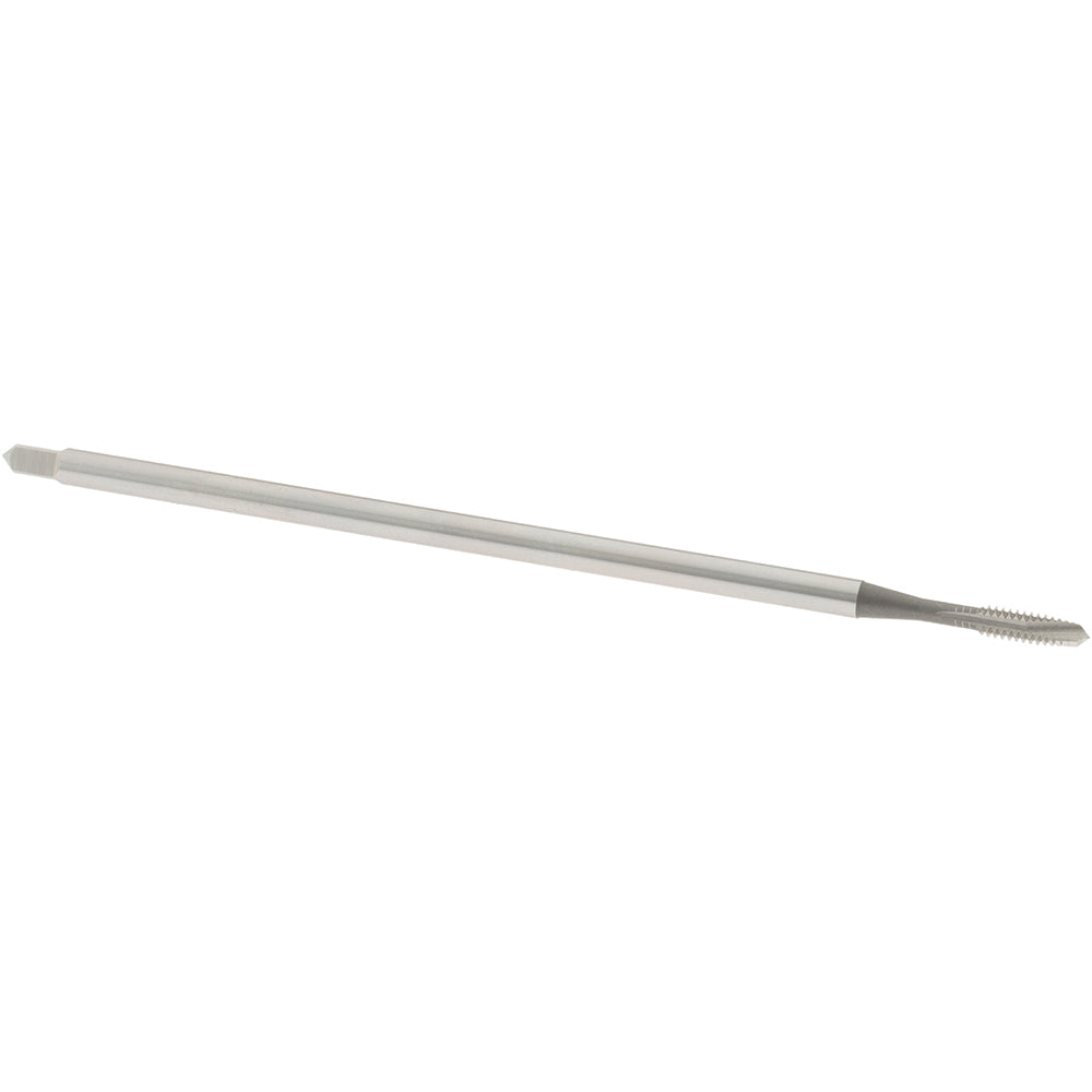 OSG 1294000 Extension Tap: 4-40, 2 Flutes, H2, Bright/Uncoated, High Speed Steel, Spiral Point