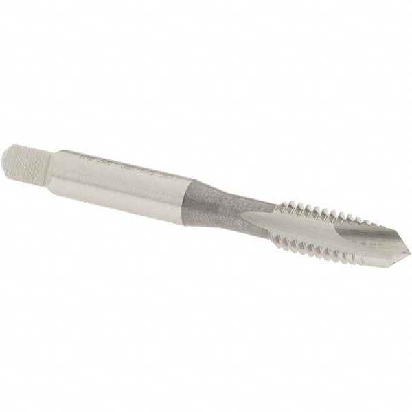 OSG 1590800 Spiral Point Tap: 5/16-18 UNC, 2 Flutes, Plug Chamfer, HSS, Bright/Uncoated Coated