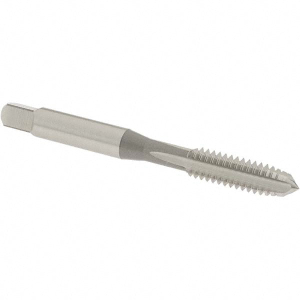 OSG 1590100 Straight Flute Tap: 1/4-20 UNC, 4 Flute, Plug Chamfer, High-Speed Steel, Bright/Uncoated Finish