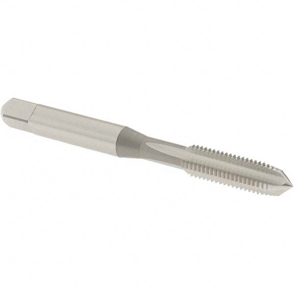 OSG 1590300 Straight Flute Tap: 1/4-28 UNF, 4 Flute, Plug Chamfer, High-Speed Steel, Bright/Uncoated Finish