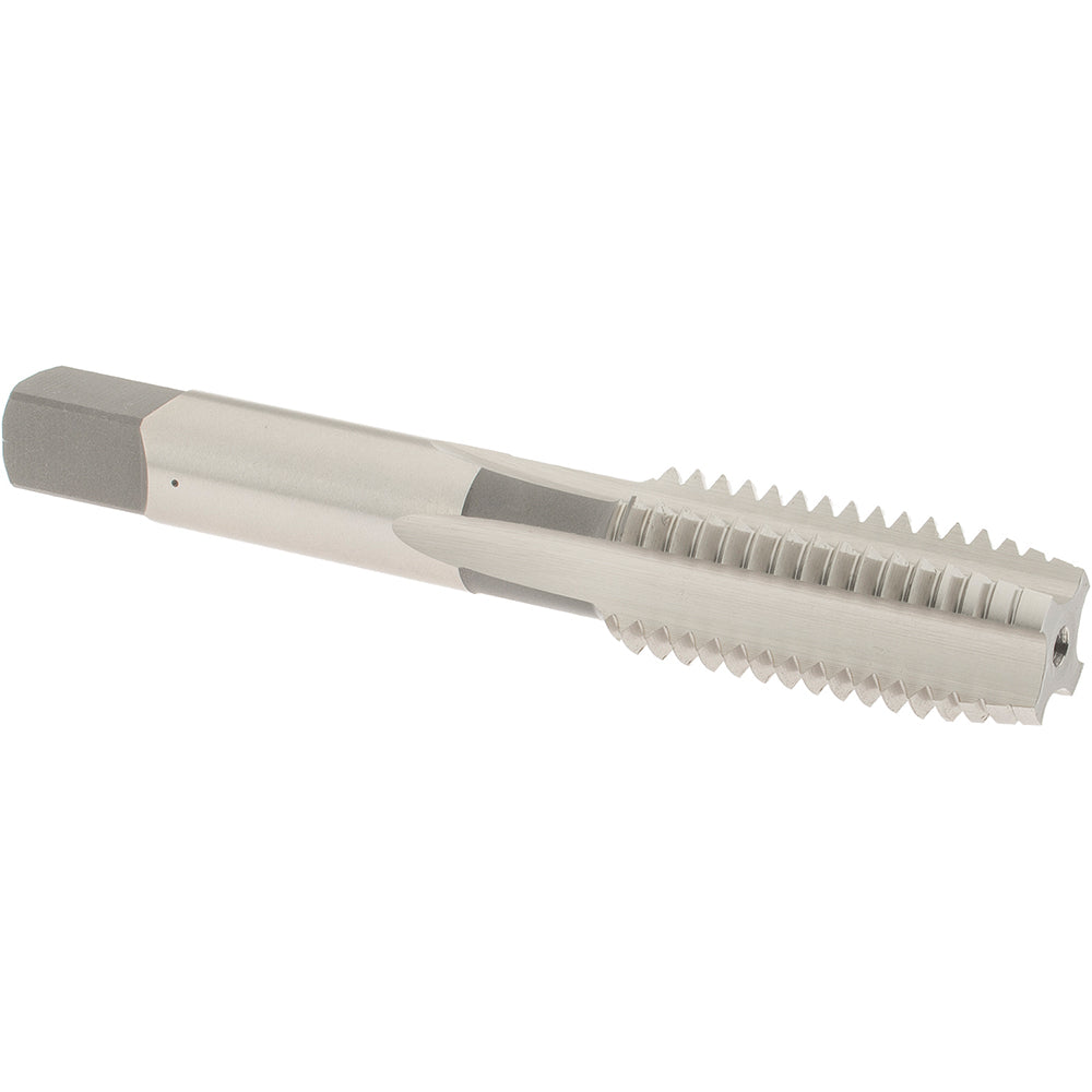 OSG 1593700 Straight Flute Tap: 5/8-11 UNC, 4 Flute, Plug Chamfer, High-Speed Steel, Bright/Uncoated Finish