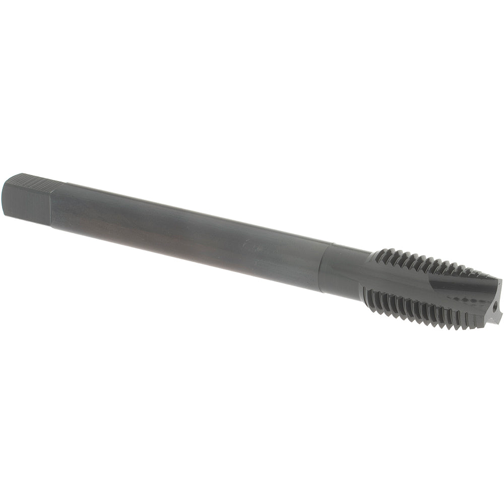 OSG 2592201 Spiral Point Tap: M12x1.5 Metric Fine, 3 Flutes, Plug Chamfer, 6H Class of Fit, HSS-E Vanadium, Steam Oxide Coated