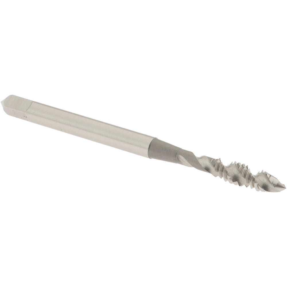 OSG 1412400 Spiral Flute Tap: #6-32, UNC, 2 Flute, Plug Chamfer, 2B Class of Fit, High-Speed Steel, Bright/Uncoated Finish