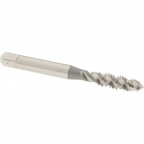 OSG 1430000 Spiral Flute Tap: 1/4-20, UNC, 3 Flute, Plug Chamfer, 3B Class of Fit, High-Speed Steel, Bright/Uncoated Finish