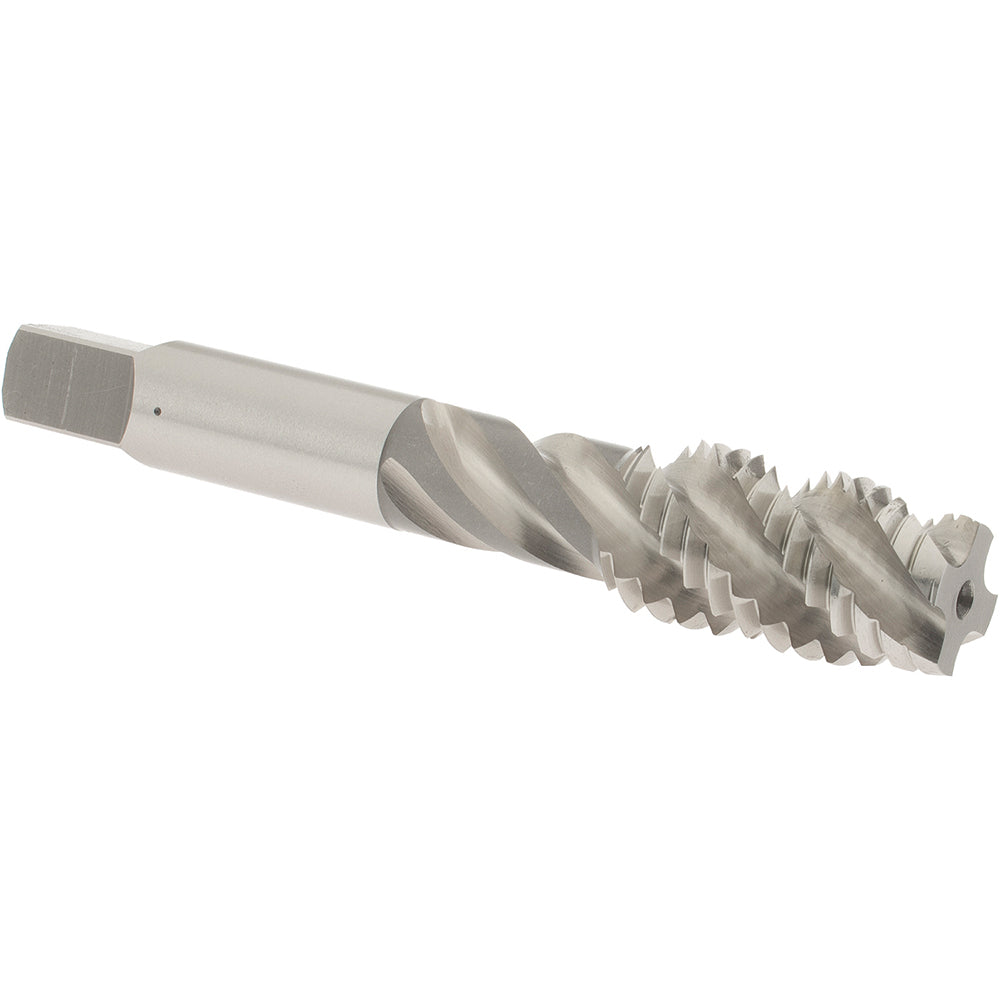 OSG 1432800 Spiral Flute Tap: 5/8-11, UNC, 4 Flute, Plug Chamfer, 3B Class of Fit, High-Speed Steel, Bright/Uncoated Finish