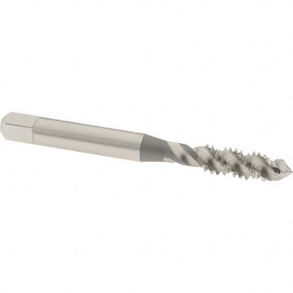 OSG 5003400 Spiral Flute Tap: 1/4-20, UNC, 3 Flute, Plug Chamfer, 2B Class of Fit, High-Speed Steel, Bright/Uncoated Finish
