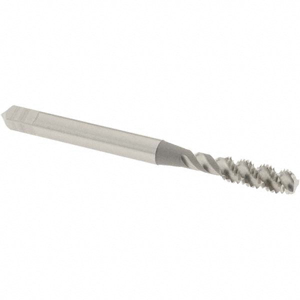 OSG 1413500 Spiral Flute Tap: #10-32, UNF, 3 Flute, Bottoming Chamfer, 2B Class of Fit, High-Speed Steel, Bright/Uncoated Finish