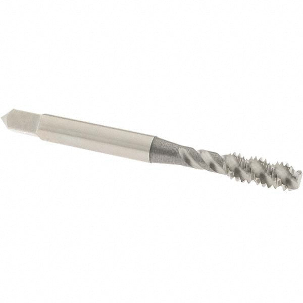 OSG 1413700 Spiral Flute Tap: #12-24, UNC, 3 Flute, Bottoming Chamfer, 2B/3B Class of Fit, High-Speed Steel, Bright/Uncoated Finish