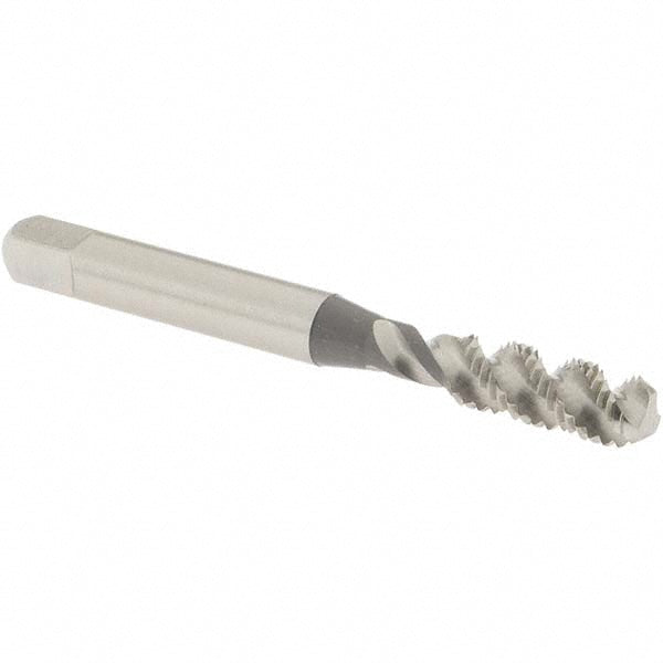 OSG 1430300 Spiral Flute Tap: 1/4-28, UNF, 3 Flute, Bottoming Chamfer, 3B Class of Fit, High-Speed Steel, Bright/Uncoated Finish