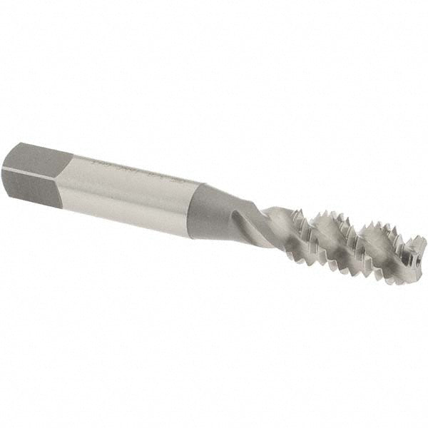 OSG 1430900 Spiral Flute Tap: 3/8-16, UNC, 3 Flute, Bottoming Chamfer, 3B Class of Fit, High-Speed Steel, Bright/Uncoated Finish