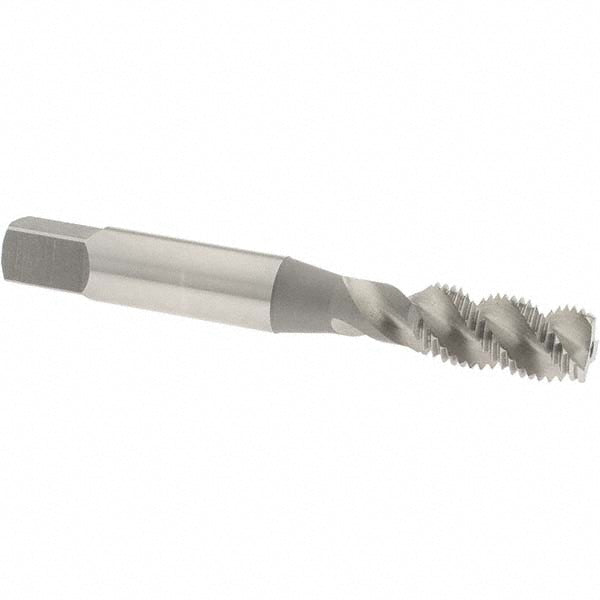 OSG 1431100 Spiral Flute Tap: 3/8-24, UNF, 3 Flute, Bottoming Chamfer, 3B Class of Fit, High-Speed Steel, Bright/Uncoated Finish
