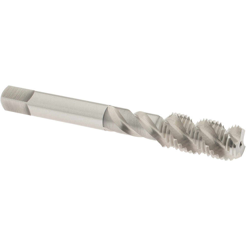OSG 1431700 Spiral Flute Tap: 7/16-20, UNF, 3 Flute, Bottoming Chamfer, 3B Class of Fit, High-Speed Steel, Bright/Uncoated Finish