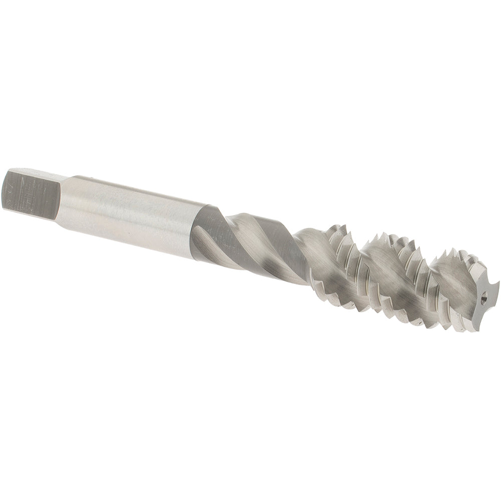 OSG 1432100 Spiral Flute Tap: 1/2-13, UNC, 3 Flute, Bottoming Chamfer, 3B Class of Fit, High-Speed Steel, Bright/Uncoated Finish