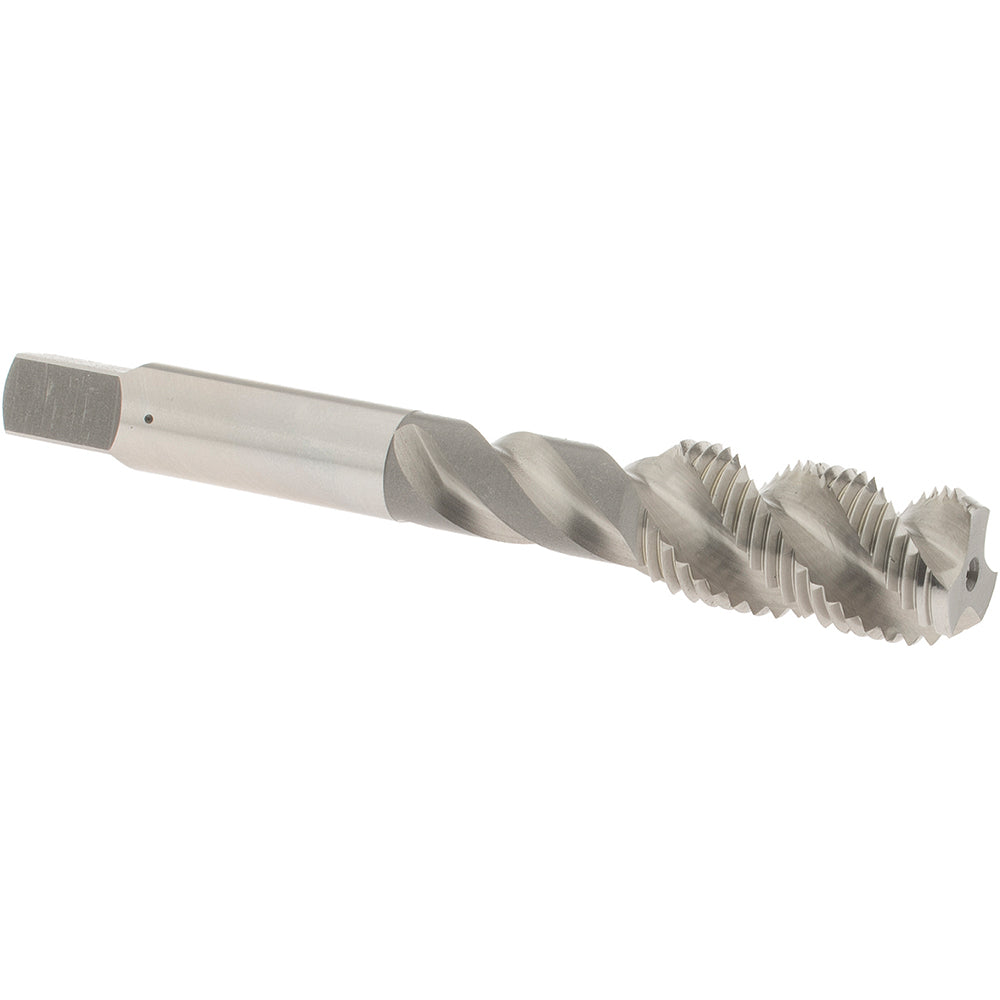 OSG 1432500 Spiral Flute Tap: 1/2-20, UNF, 3 Flute, Bottoming Chamfer, 3B Class of Fit, High-Speed Steel, Bright/Uncoated Finish
