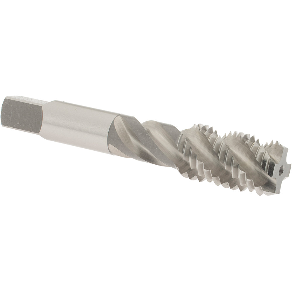 OSG 1433700 Spiral Flute Tap: 3/4-10, UNC, 4 Flute, Bottoming Chamfer, 3B Class of Fit, High-Speed Steel, Bright/Uncoated Finish