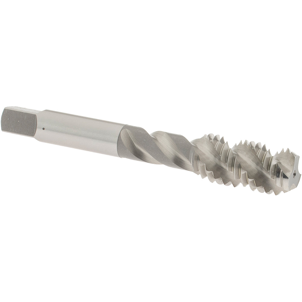 OSG 5007100 Spiral Flute Tap: 1/2-13, UNC, 3 Flute, Bottoming Chamfer, 2B Class of Fit, High-Speed Steel, Bright/Uncoated Finish
