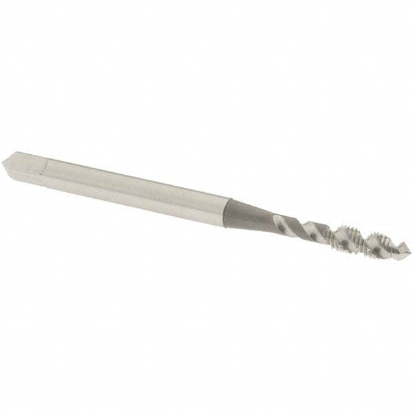 OSG 1985100 Spiral Flute Tap: M3x0.5, Metric Coarse, 2 Flute, Plug Chamfer, 6H Class of Fit, High-Speed Steel, Bright/Uncoated Finish
