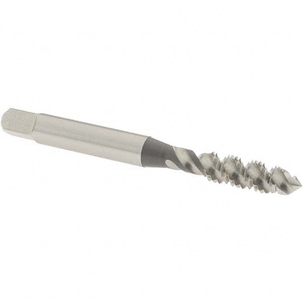 OSG 1986000 Spiral Flute Tap: M6x1, Metric Coarse, 3 Flute, Plug Chamfer, 6H Class of Fit, High-Speed Steel, Bright/Uncoated Finish