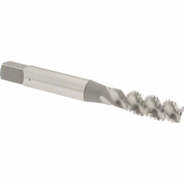 OSG 1986300 Spiral Flute Tap: M8x1.25, Metric Coarse, 3 Flute, Plug Chamfer, 6H Class of Fit, High-Speed Steel, Bright/Uncoated Finish