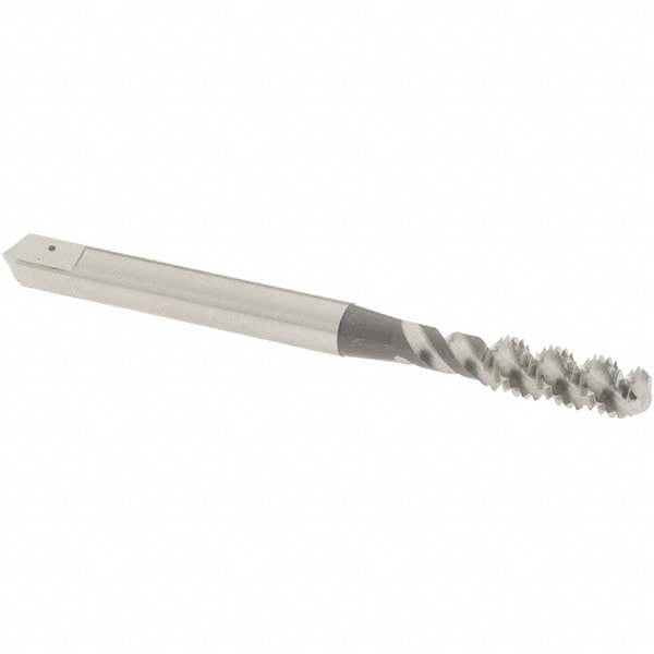 OSG 1985800 Spiral Flute Tap: M5x0.8, Metric Coarse, 3 Flute, Bottoming Chamfer, 6H Class of Fit, High-Speed Steel, Bright/Uncoated Finish