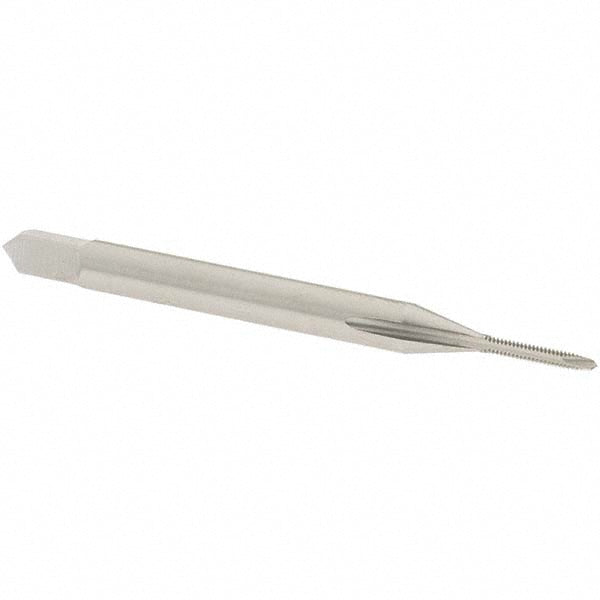 OSG 1320000 Spiral Point Tap: #00-90 UNS, 2 Flutes, Plug Chamfer, HSS, Bright/Uncoated Coated