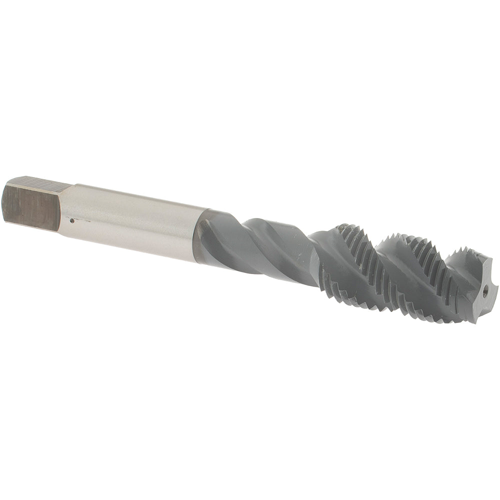 OSG 1432402 Spiral Flute Tap: 1/2-20, UNF, 3 Flute, Plug Chamfer, 3B Class of Fit, High-Speed Steel, elektraLUBE Finish