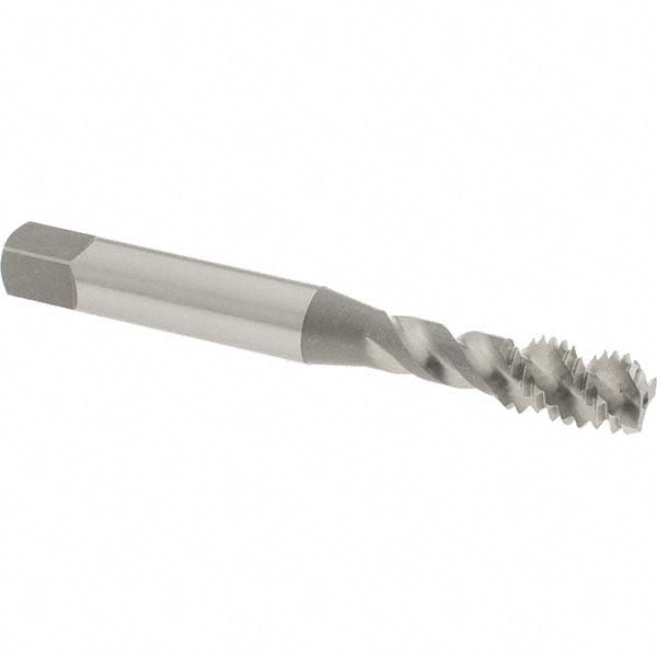 OSG 8010900 1/4-20 UNC, 3 Flute, 50° Helix, Bottoming Chamfer, Bright Finish, High Speed Steel Spiral Flute STI Tap
