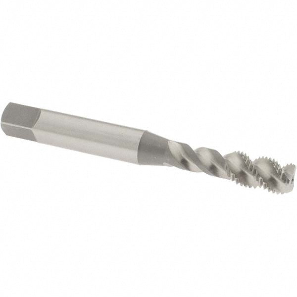 OSG 8011800 1/4-28 UNF, 3 Flute, 50° Helix, Bottoming Chamfer, Bright Finish, High Speed Steel Spiral Flute STI Tap