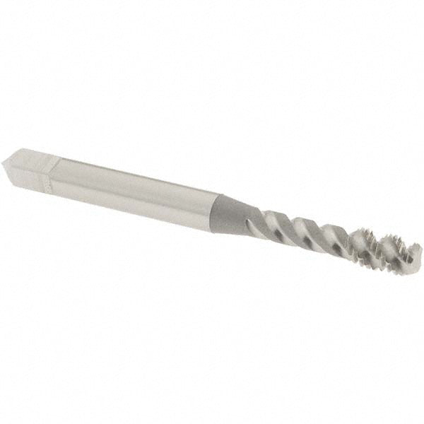 OSG 8007200 #8-32 UNC, 3 Flute, 50° Helix, Bottoming Chamfer, Bright Finish, High Speed Steel Spiral Flute STI Tap