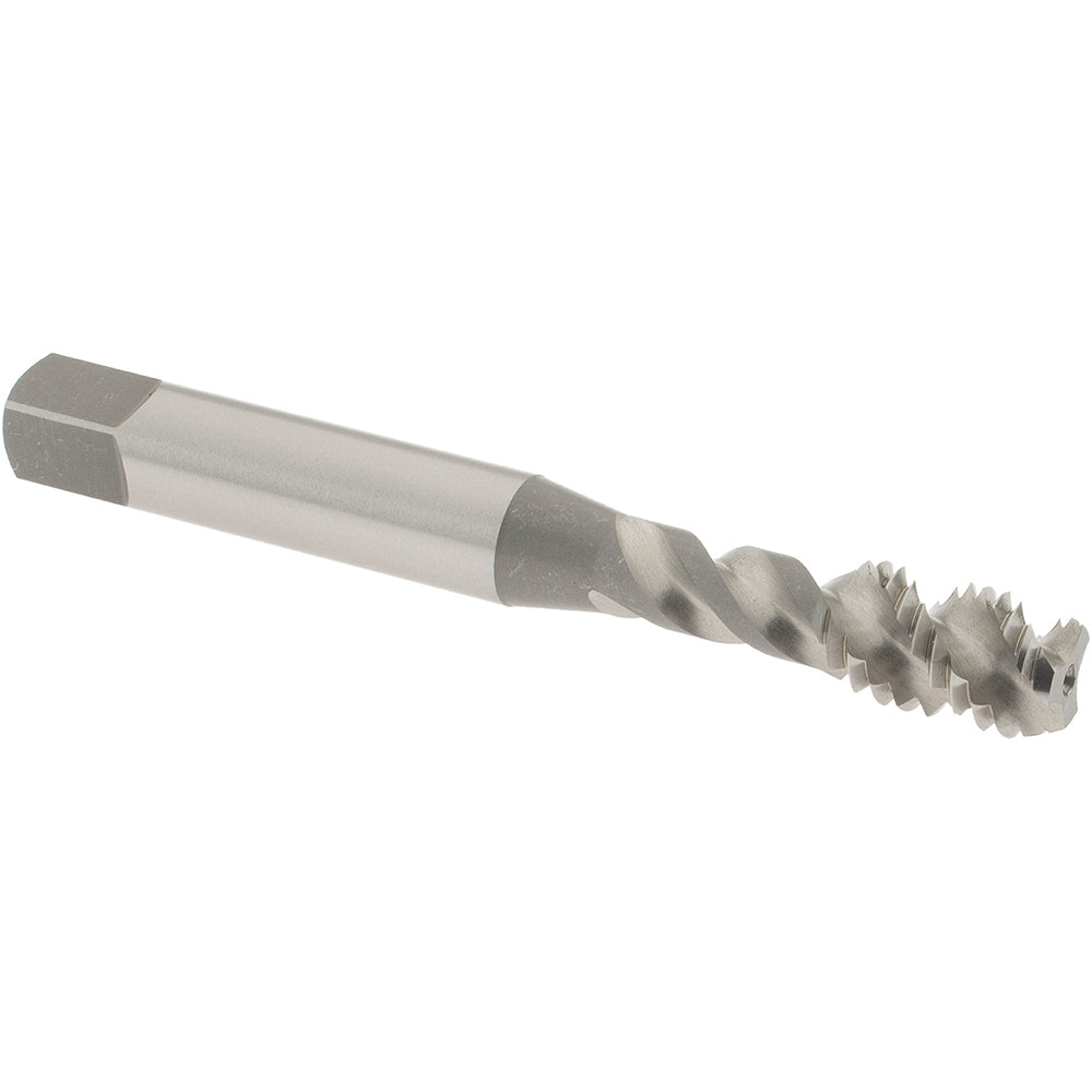 OSG 8011200 1/4-20 UNC, 3 Flute, 50° Helix, Bottoming Chamfer, Bright Finish, High Speed Steel Spiral Flute STI Tap