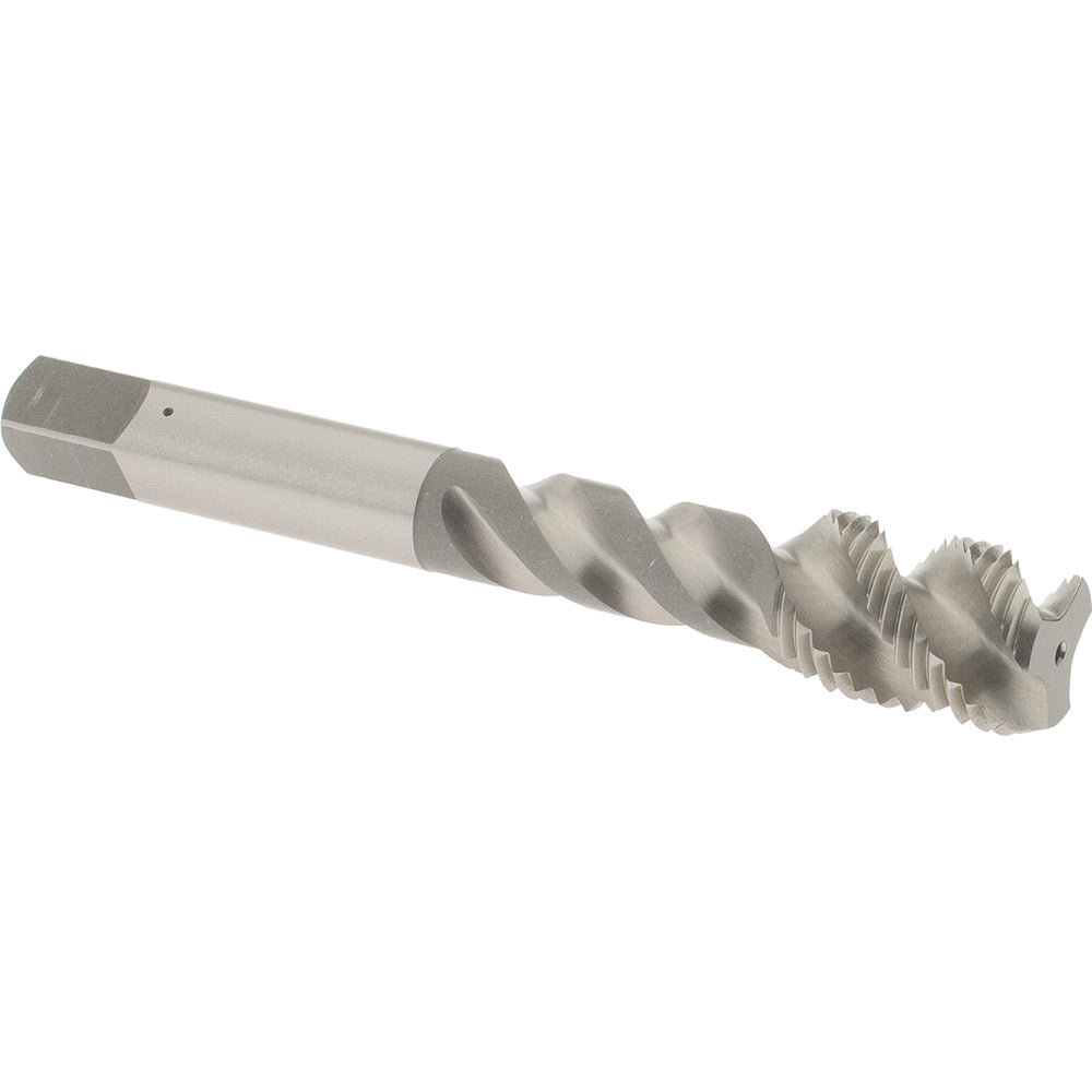 OSG 8017400 7/16-20 UNF, 3 Flute, 50° Helix, Bottoming Chamfer, Bright Finish, High Speed Steel Spiral Flute STI Tap