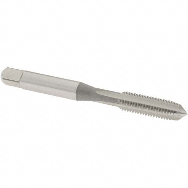 OSG 1660300 Straight Flute Tap: 1/4-28 UNF, 4 Flute, Plug Chamfer, 3B Class of Fit, High-Speed Steel, Bright/Uncoated Finish