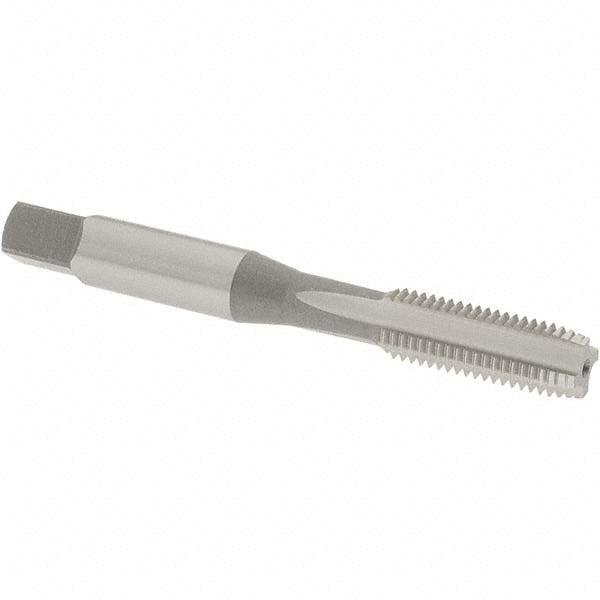 OSG 1660700 Straight Flute Tap: 5/16-24 UNF, 4 Flute, Plug Chamfer, 3B Class of Fit, High-Speed Steel, Bright/Uncoated Finish