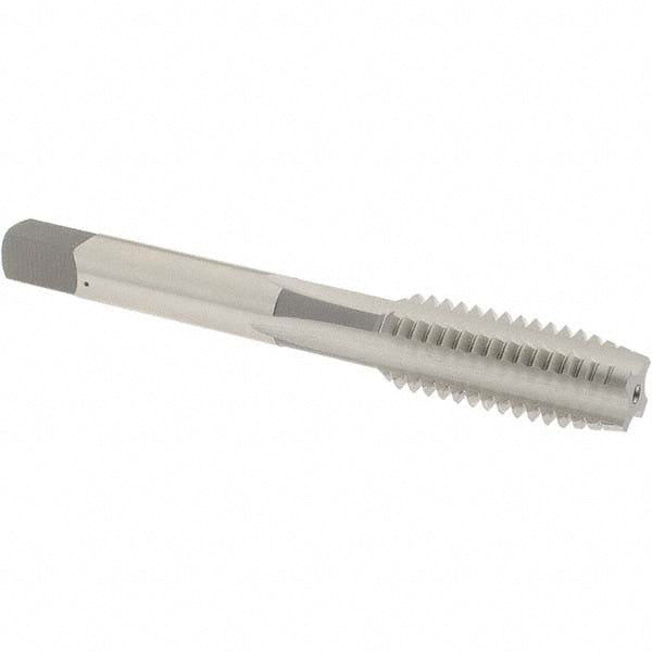 OSG 1661300 Straight Flute Tap: 7/16-14 UNC, 4 Flute, Plug Chamfer, High-Speed Steel, Bright/Uncoated Finish