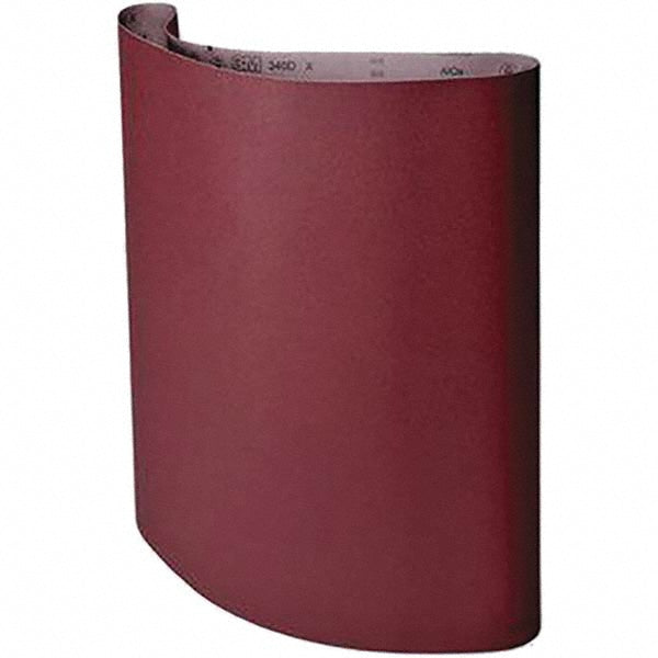 3M 7010361979 Abrasive Belt: 37" Wide, 60" OAL, 100 Grit, Aluminum Oxide