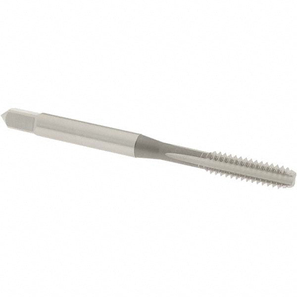 OSG 1651000 Straight Flute Tap: #10-24 UNC, 4 Flute, Bottoming Chamfer, 2B & 3B Class of Fit, High-Speed Steel, Bright/Uncoated Finish