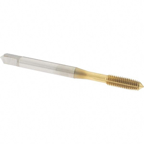 OSG 1400121405 Thread Forming Tap: #10-32 UNF, 2B Class of Fit, Plug Chamfer, Cobalt, TiN Finish