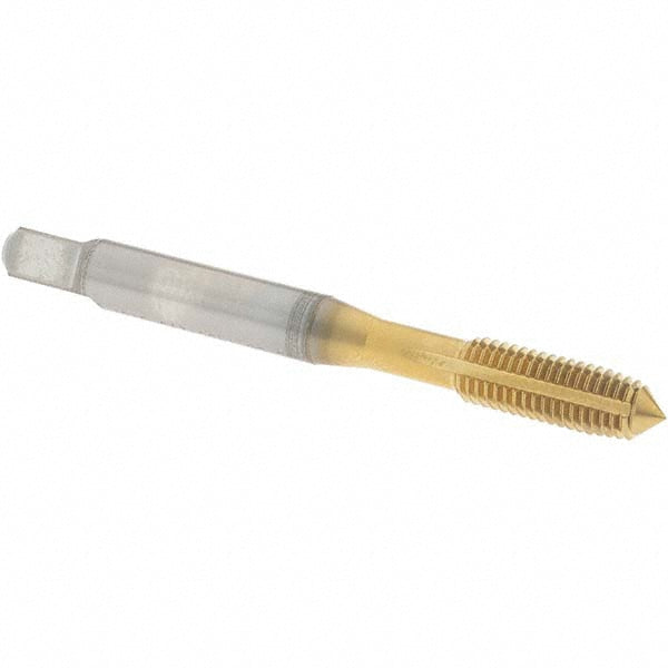 OSG 1400129305 Thread Forming Tap: 1/4-28 UNF, Plug Chamfer, Cobalt, TiN Finish