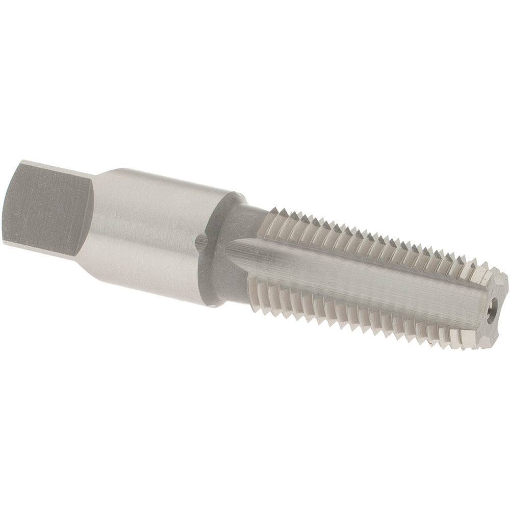 OSG 1310300 Standard Pipe Tap: 1/4-18, NPT, 4 Flutes, High Speed Steel, Bright/Uncoated