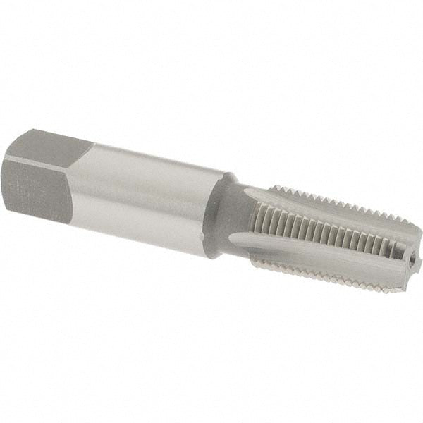OSG 1312600 Standard Pipe Tap: 1/8-27, NPTF, 4 Flutes, High Speed Steel, Bright/Uncoated
