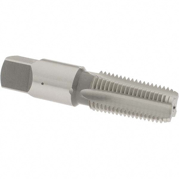 OSG 1312800 Standard Pipe Tap: 1/4-18, NPTF, 4 Flutes, High Speed Steel, Bright/Uncoated
