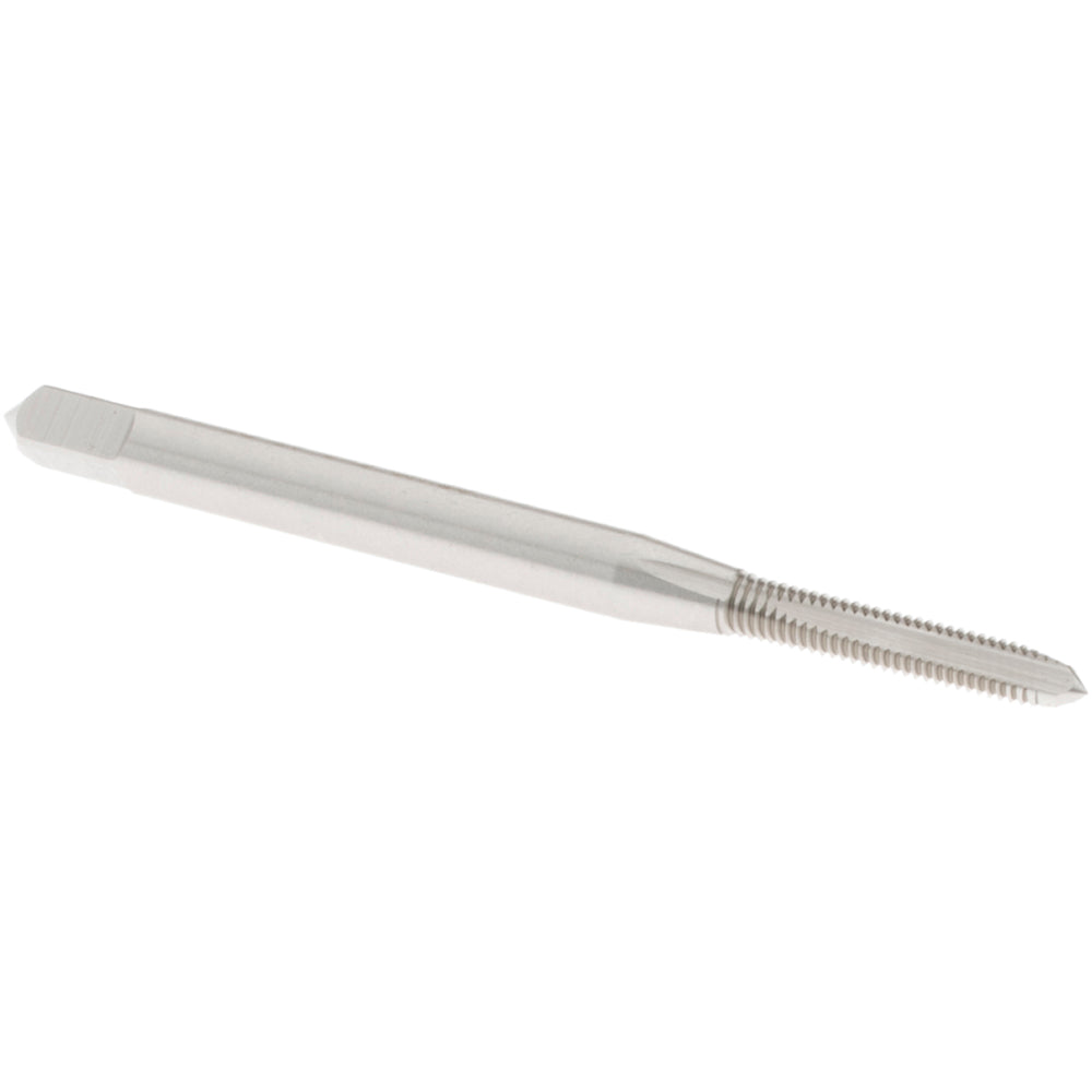 OSG 1972200 Straight Flute Tap: M2.5x0.45 Metric Coarse, 3 Flute, Plug Chamfer, 6H Class of Fit, High-Speed Steel, Bright/Uncoated Finish