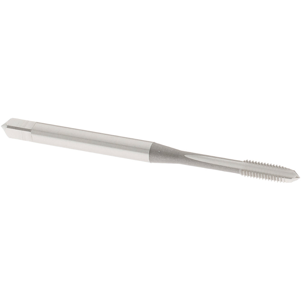 OSG 1970100 Straight Flute Tap: M3x0.5 Metric Coarse, 3 Flute, Plug Chamfer, 6H Class of Fit, High-Speed Steel, Bright/Uncoated Finish